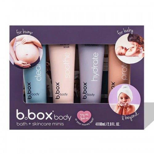 b.box Bath + Skincare Minis 4 x 60ml